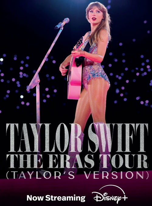 Bookzine Pôster Cinema & Séries - Taylor Swift: The Eras Tour - Volão Rosa (Sem dobras)