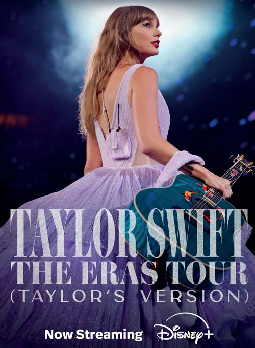 Bookzine Pôster Cinema & Séries - Taylor Swift: The Eras Tour - Violão Azul (Sem dobras)