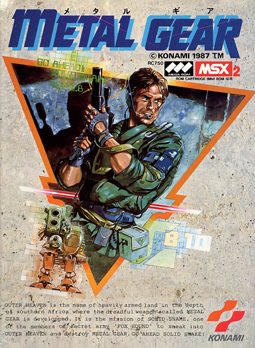 Posterzine OLD!Gamer MSX - Metal Gear (Sem dobras)