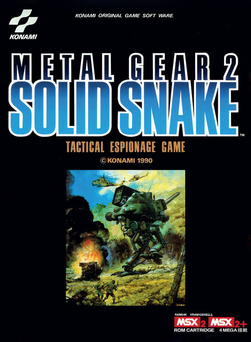 Posterzine OLD!Gamer MSX - Metal Gear 2 (Sem dobras)