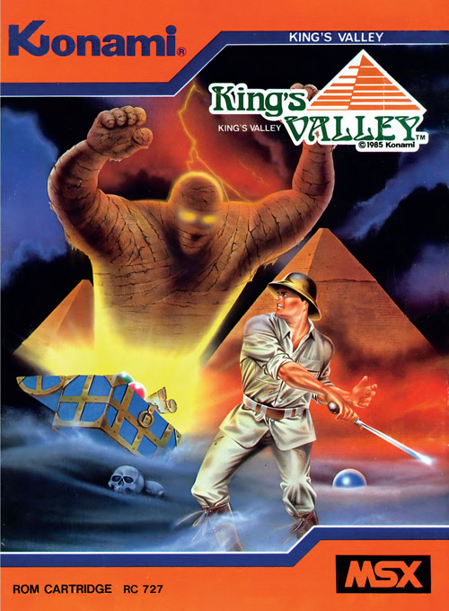 Posterzine OLD!Gamer MSX - Kings Valley (Sem dobras)