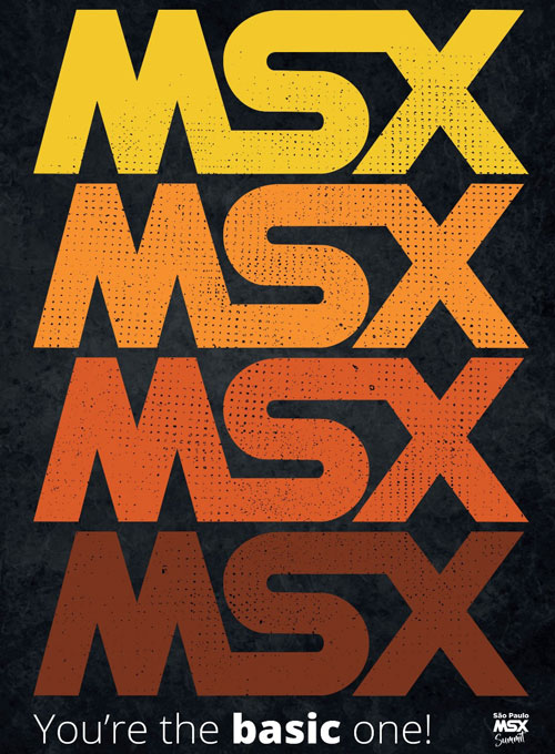 Posterzine OLD!Gamer MSX - 40 Anos de MSX no Brasil - Arte B (Sem dobras)