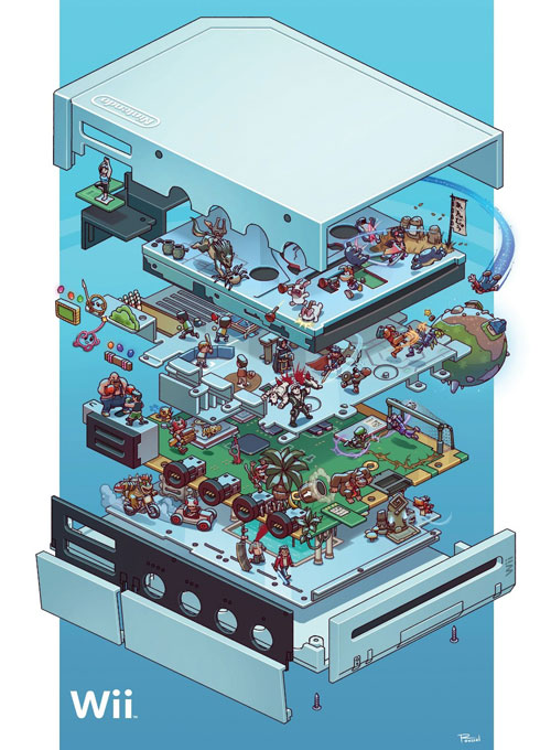 Posterzine OLD!Gamer - Raio-X - Wii (Sem dobras)