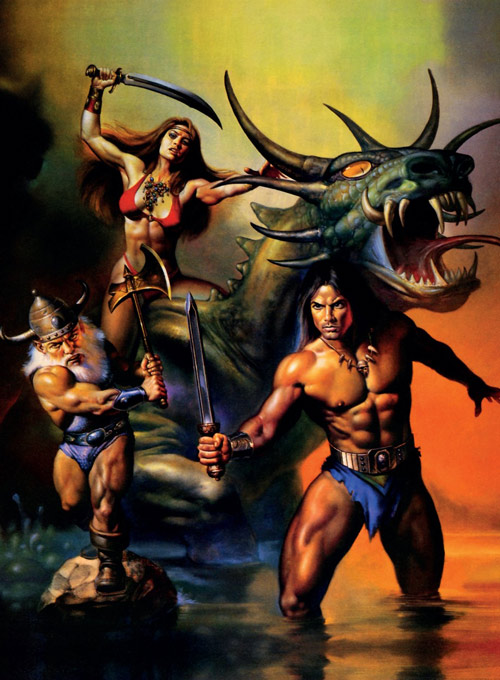 Posterzine OLD!Gamer - Golden Axe (Sem dobras)