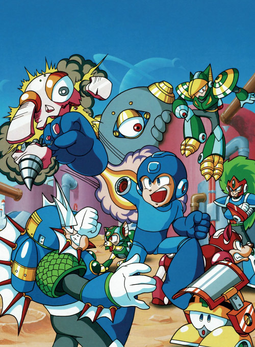 Posterzine OLD!Gamer - Mega Men Legacy (Sem dobras)