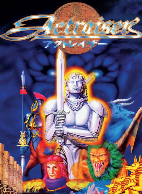 Bookzine Pôster OLD!Gamer - Super Nintendo - Act Raiser (Sem dobras)