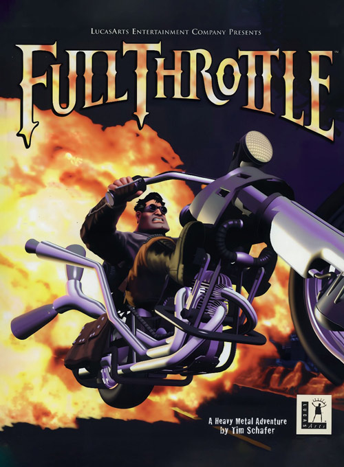 Posterzine DOS-PC Mania - Full Throttle (Sem dobras)