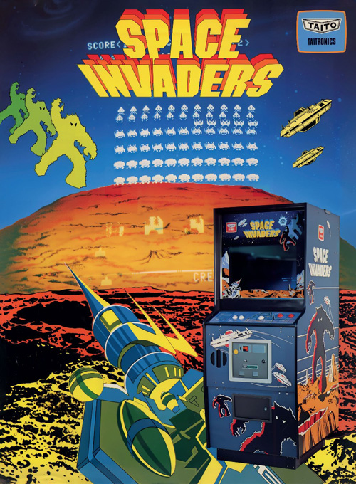 Posterzine Arcade Mania - Space Invaders (Sem dobras)