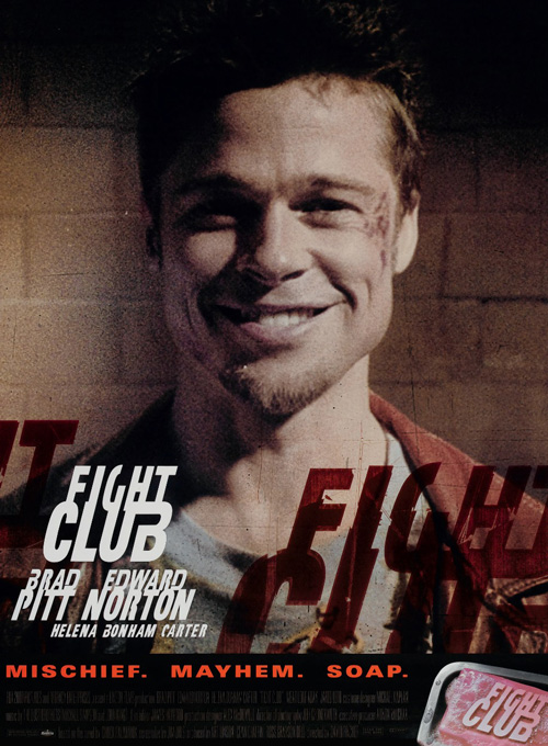 Bookzine Pôster Clássicos do Cinema - Clube da Luta (Sem dobras)