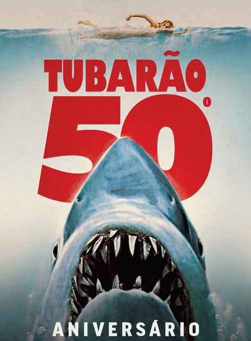Bookzine Pôster Clássicos do Cinema - Tubarão - Aniversário de 50 Anos (Sem dobras)