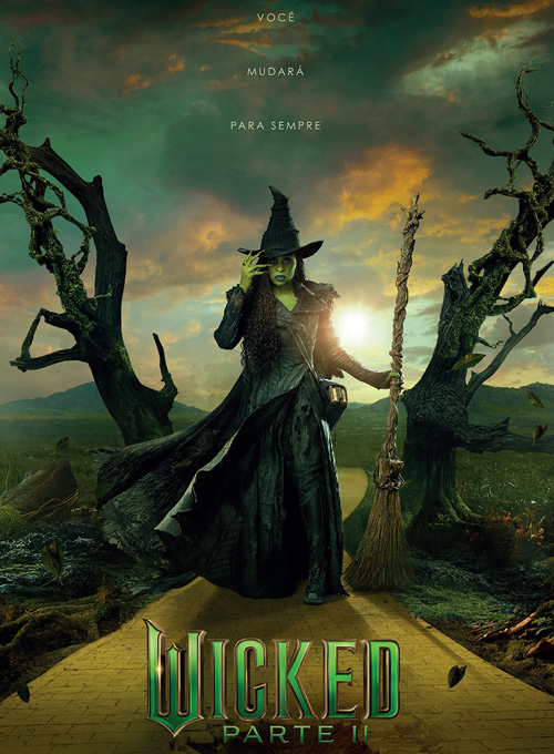 Bookzine Pôster Clássicos do Cinema - Wicked: Parte 2 - Elphaba (Sem dobras)