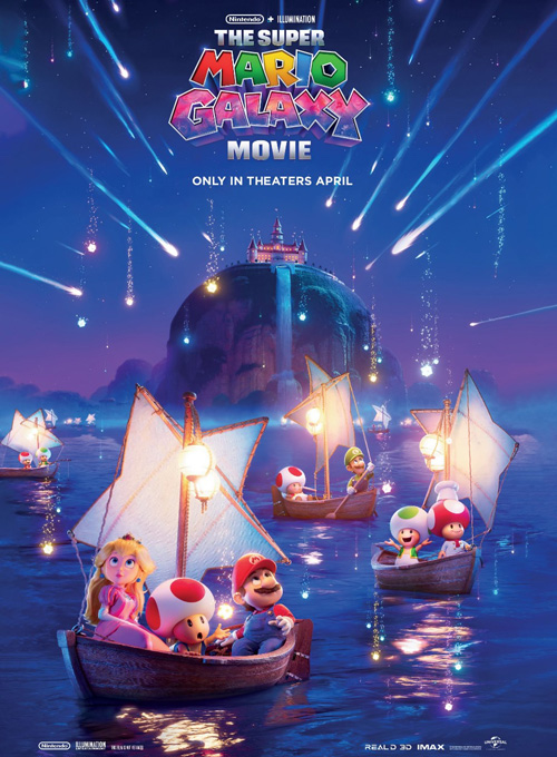 Bookzine Pôster Cinema & Séries - Super Mario Galaxy - O Filme (Sem dobras)