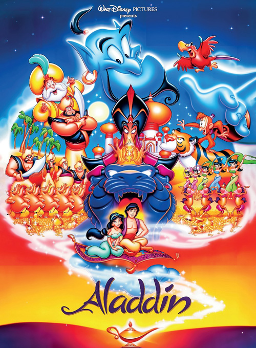 Bookzine Pôster Cinema e Séries - Aladdin (Sem dobras)