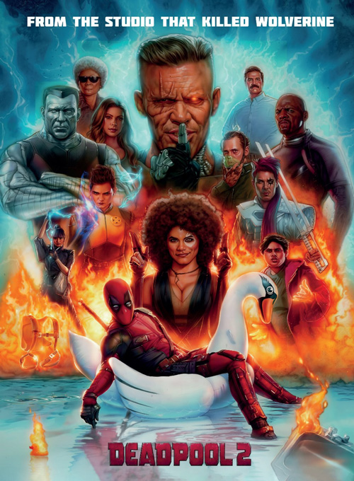 Posterzine Mundo dos Super-Heróis - Deadpool 2 (Sem dobras)