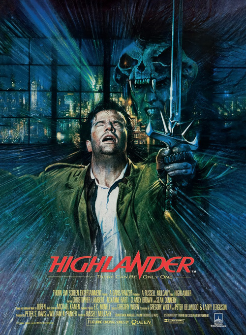 Bookzine Pôster Clássicos do Cinema - Highlander (Sem dobras)