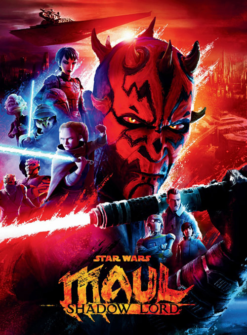 Bookzine Pôster Cinema e Séries - Star Wars: Maul Shadow Lord (Sem dobras)