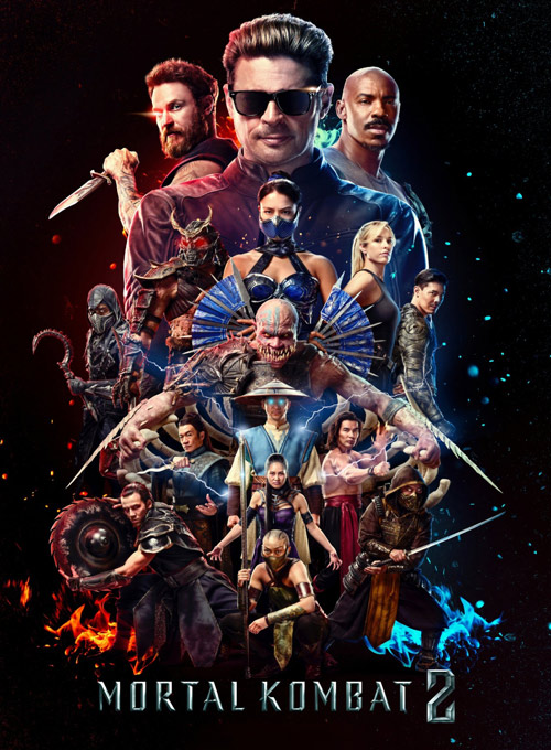 Bookzine Pôster Cinema & Séries - Mortal Kombat 2 (Sem dobras)