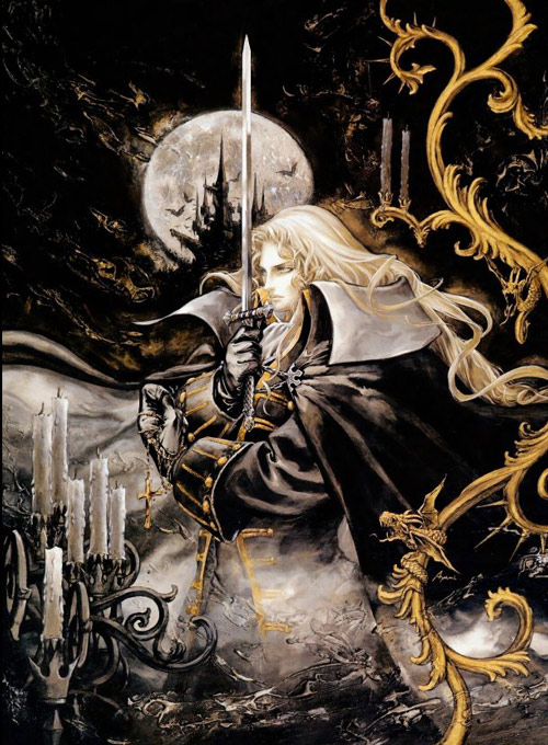 Posterzine PLAY Games - Castlevania: Symphony of the Night - Arte Vertical (Sem dobras)