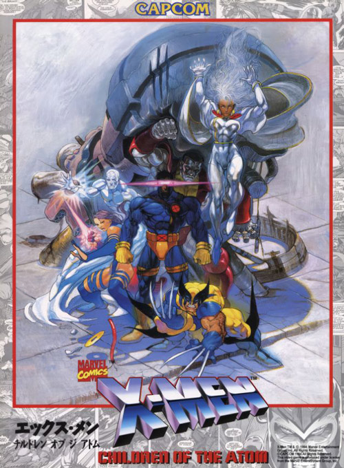 Arcade Mania Posterzine: X-Men Children of The Atom (Sem dobras)