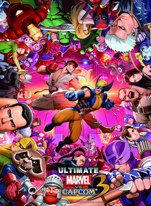 Arcade Mania Posterzine: Ultimate Marvel vs Capcom 3 (Sem dobras)