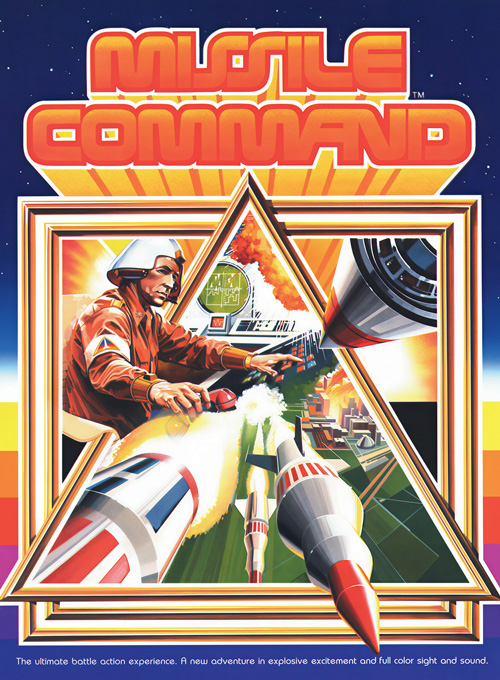 Arcade Mania Posterzine - Missile Command (Sem dobras)