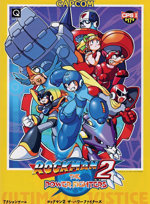 Bookzine Pôster OLD!Gamer - Rockman 2: The Power Fighters (Sem dobras)