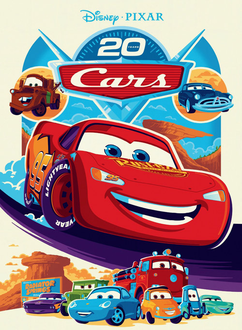 Posterzine Mundo dos Super-Heróis - Filme Carros - 20 Anos (Sem dobras)