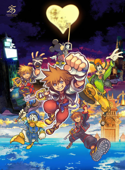 Posterzine PLAY Games - Kingdom Hearts Collection I-III (Sem dobras)