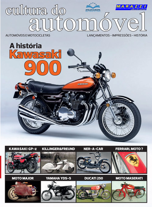 Cultura do Automóvel Volume 7 - Kawasaki 900