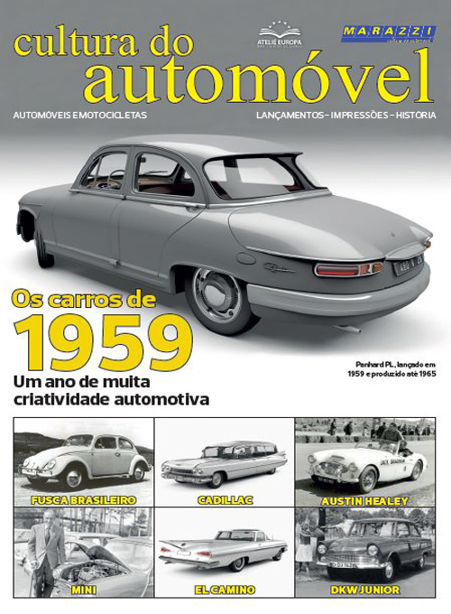 Cultura do Automóvel Volume 8 - Carros de 1959