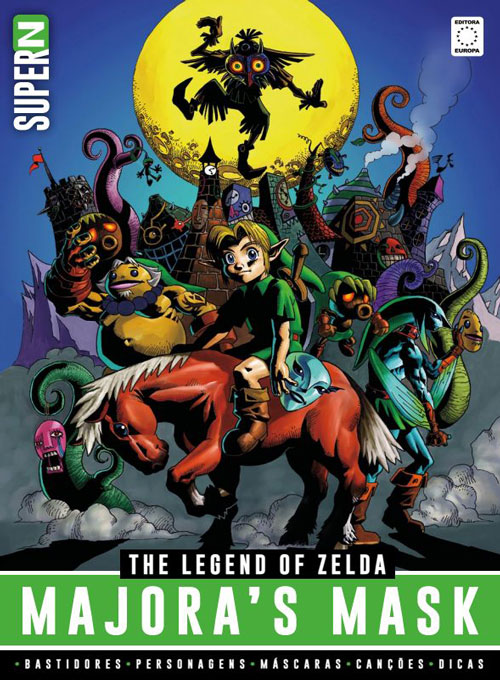 Coleção Super N - The Legend Of Zelda: Majoras Mask