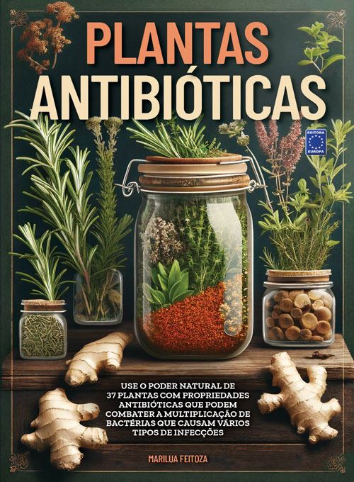 Plantas Antibióticas - Capa Cartonada