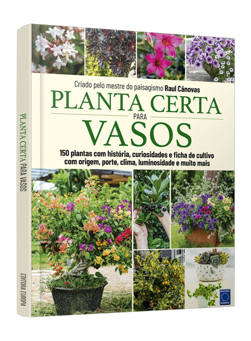 Planta Certa para Vasos - Capa Dura