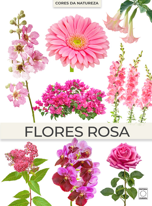 Coleção Cores da Natureza - Flores Rosa