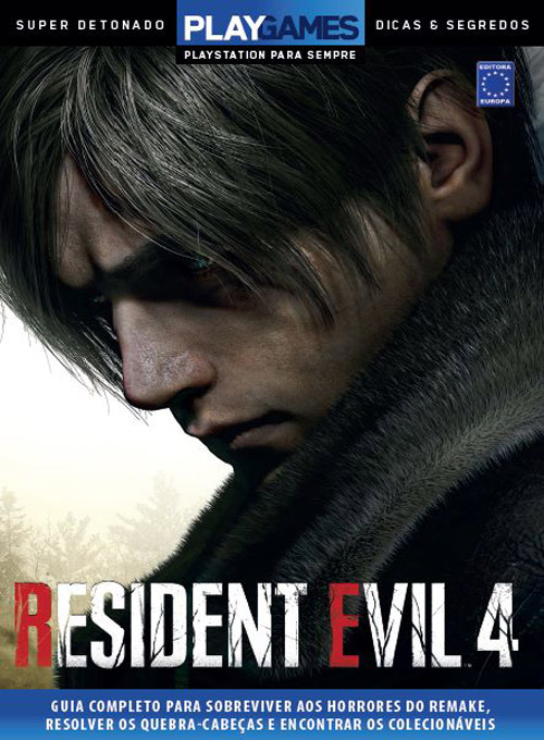 Superpôster Game Master - Detonado Resident Evil 2 (Claire), de Europa, a.  Editora Europa Ltda., capa mole