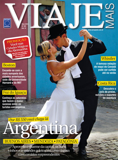 Renovação Revista Viaje Mais por 6 exemplares