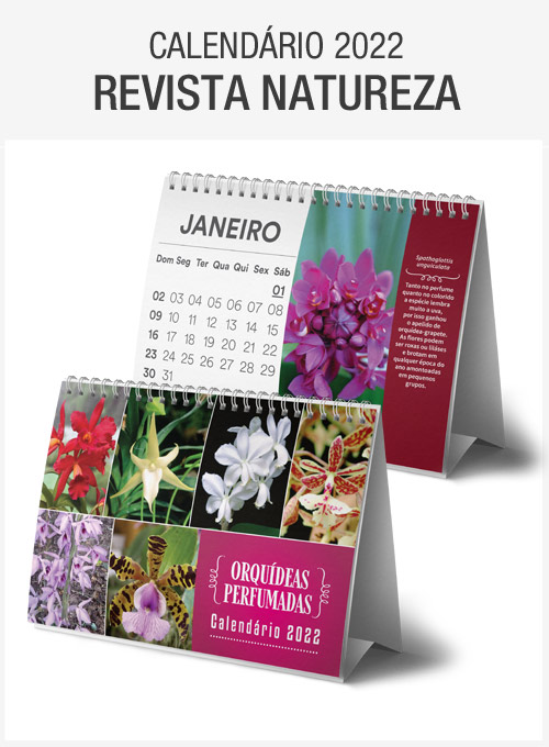 Calendário 2022 - Revista Natureza