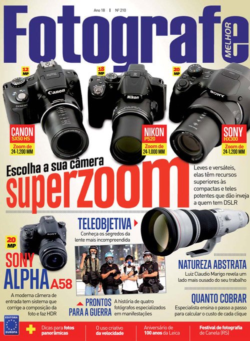 Revista Fotografe Melhor - Edição 210