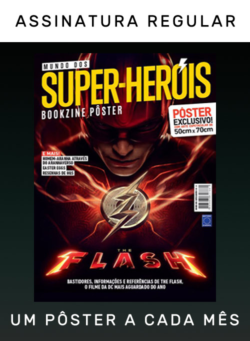 Posterzine Mundo dos Super-Heróis - Assinatura Básica (12 pôsteres)