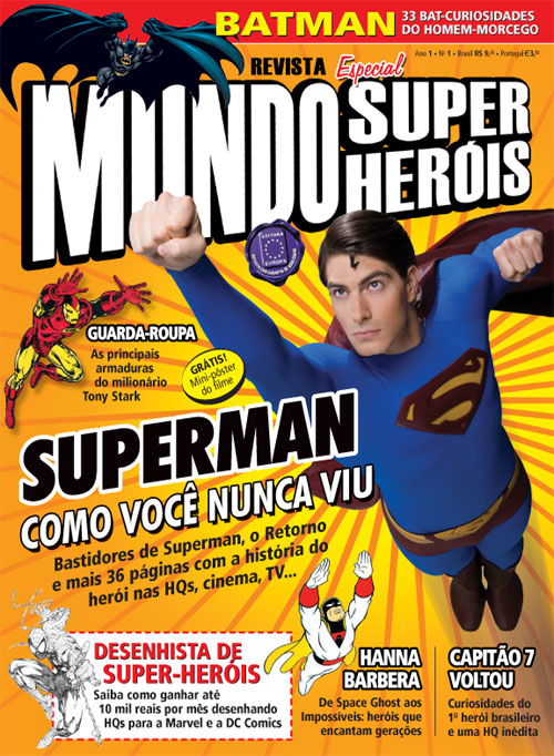 Revista Mundo dos Super-Heróis - Edição 1