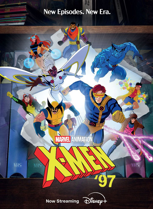 Posterzine Mundo dos Super-Heróis #8 - X-Men 97: Grupo (Sem dobras)