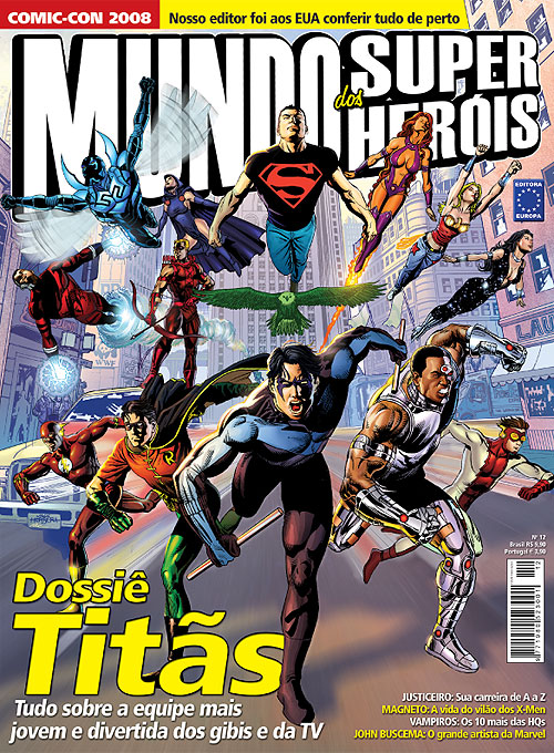 Editora Europa - Posterzine Mundo dos Super-Heróis - As Marvels