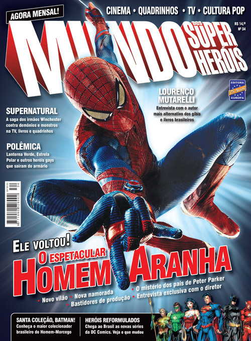 Revista Mundo dos Super-Heróis - Edição 34