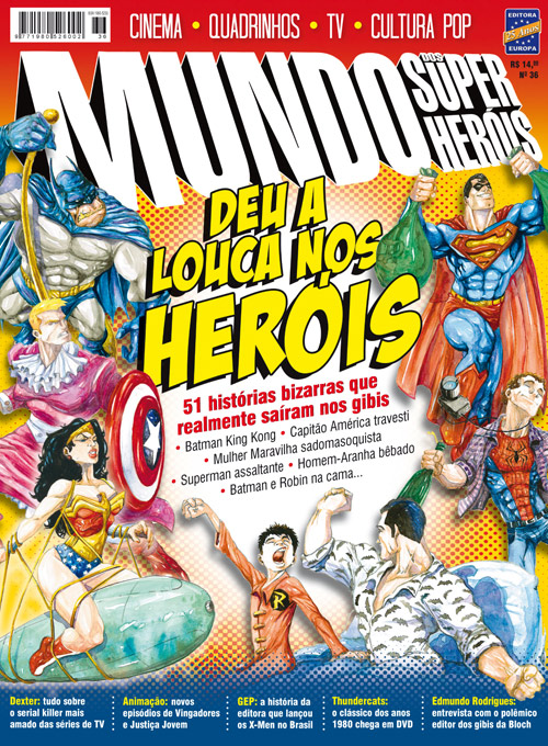 Revista Mundo dos Super-Heróis - Edição 36