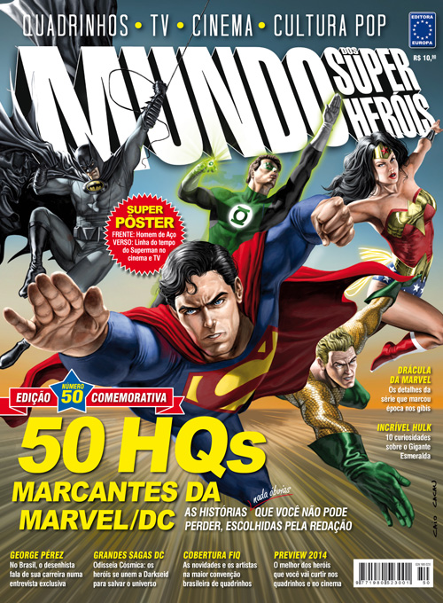 Revista Mundo dos Super-Heróis - Edição 50