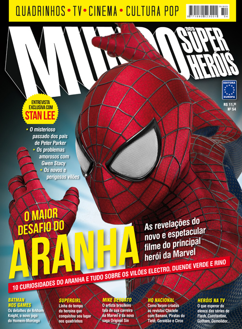 Revista Mundo dos Super-Heróis - Edição 54