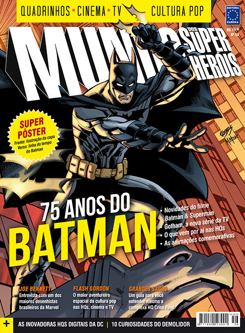 Revista Mundo dos Super-Heróis - Edição 56