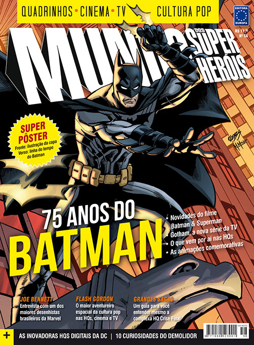 Editora Europa - Posterzine Mundo dos Super-Heróis - As Marvels