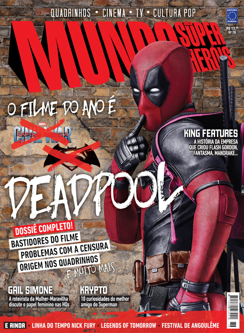 Revista Mundo dos Super-Heróis - Edição 76