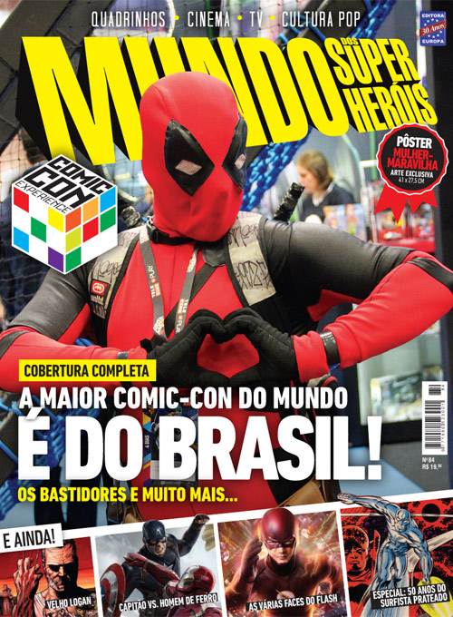Revista Mundo dos Super-Heróis - Edição 84